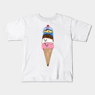 Icecream BT21 Kids T-Shirt